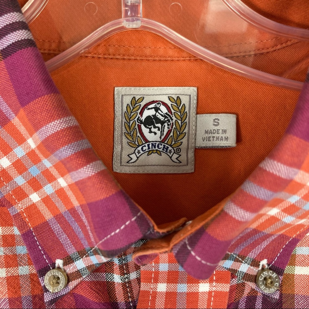 Cinch Long Sleeve Button Down Shirt - Picture 4 of 7